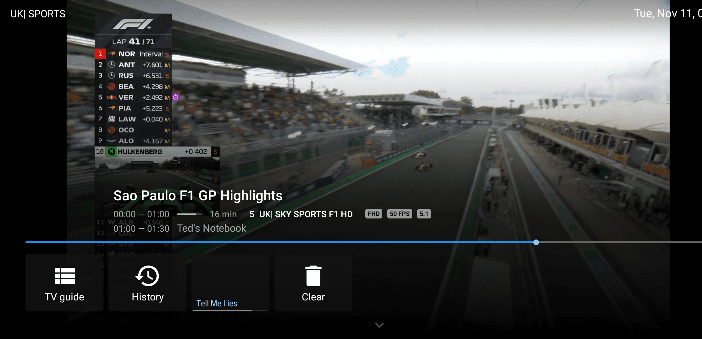 Streaming UI