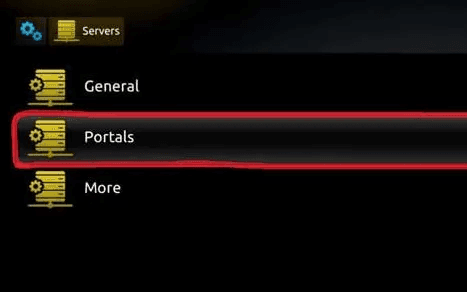 MAG setup — step 2: Set Up IPTV Portal