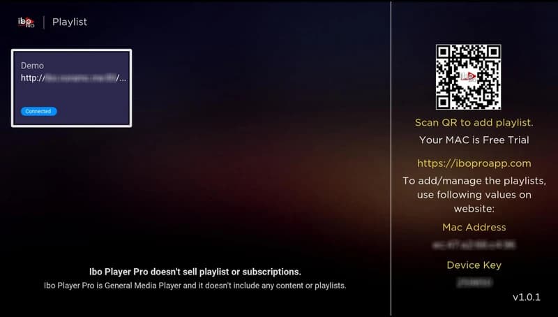 Hisense Smart TV setup — step 3: Get MAC Address and Device Key