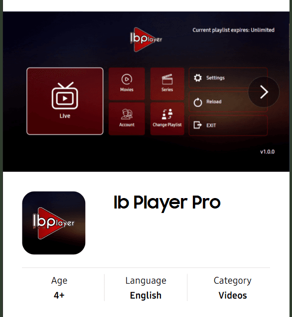 Hisense Smart TV setup — step 1: Search for ibPlayer Pro