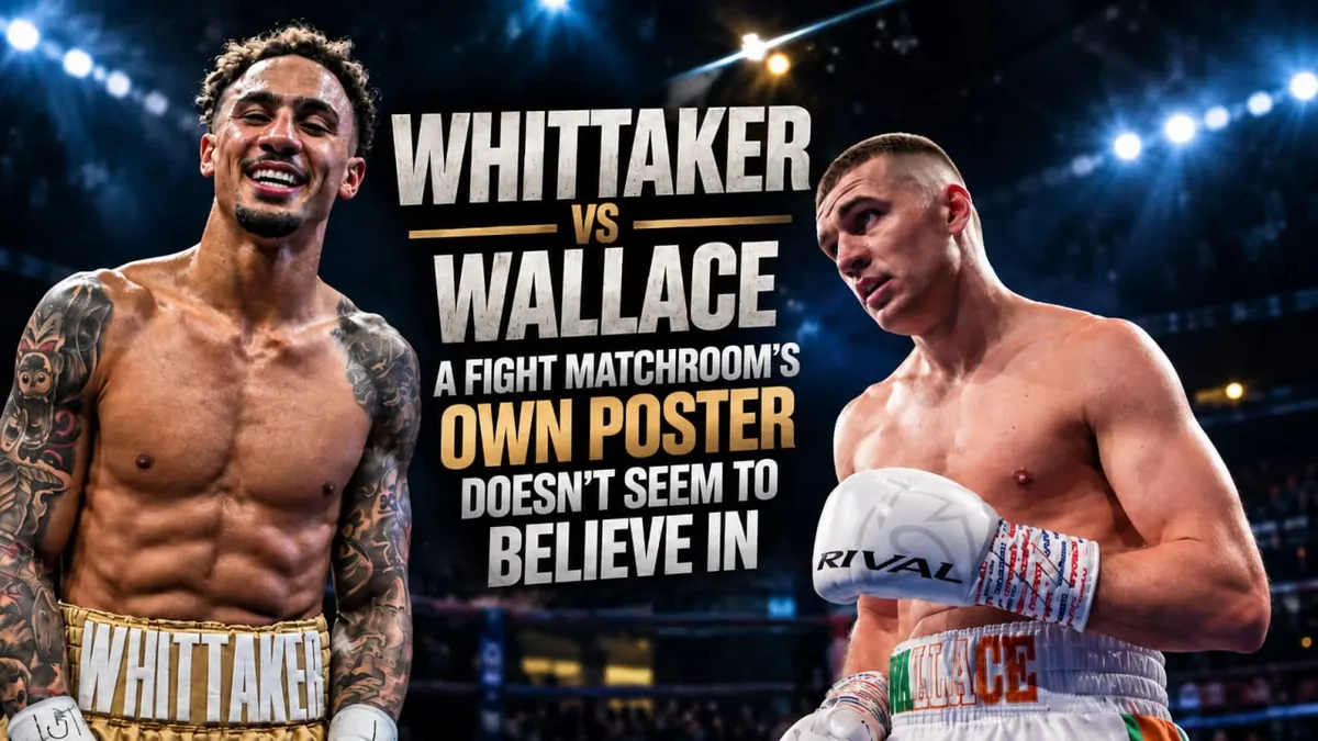 Whittaker vs. Wallace Boxing Event, Saturday 3 October