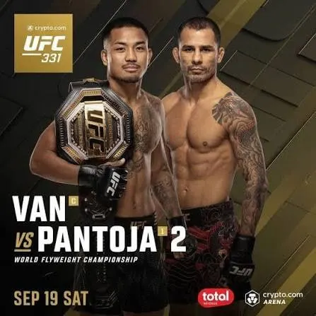 UFC 331 Prelims and Main Event, Saturday 19 September
