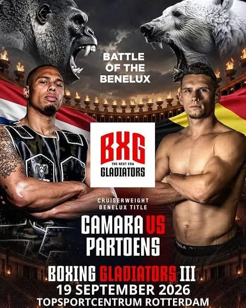 Boxing Gladiators III Live Event, Saturday 19 September
