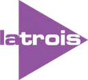 BE| LA TROIS (13) ᴿᴬᵂ logo