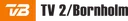 GOLD| TV2 BORNHOLM ᴿᴬᵂ logo