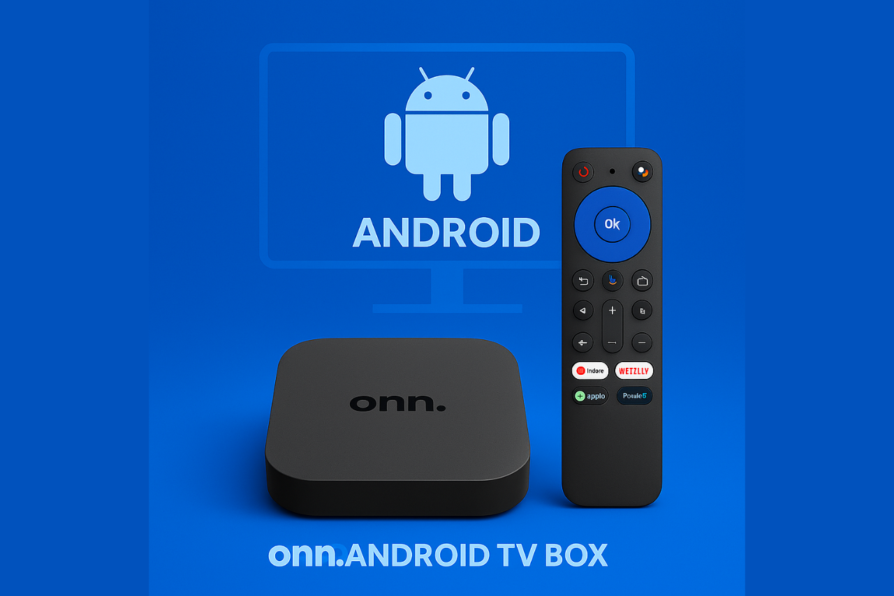 IPTV On Onn. Android TV Box – Downloader Method