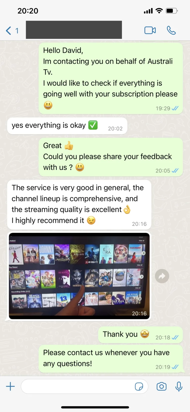 WhatsApp client screenshot 5